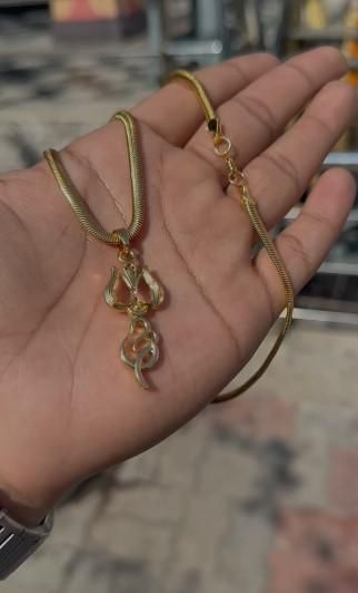 Trishul Pendant With Chain