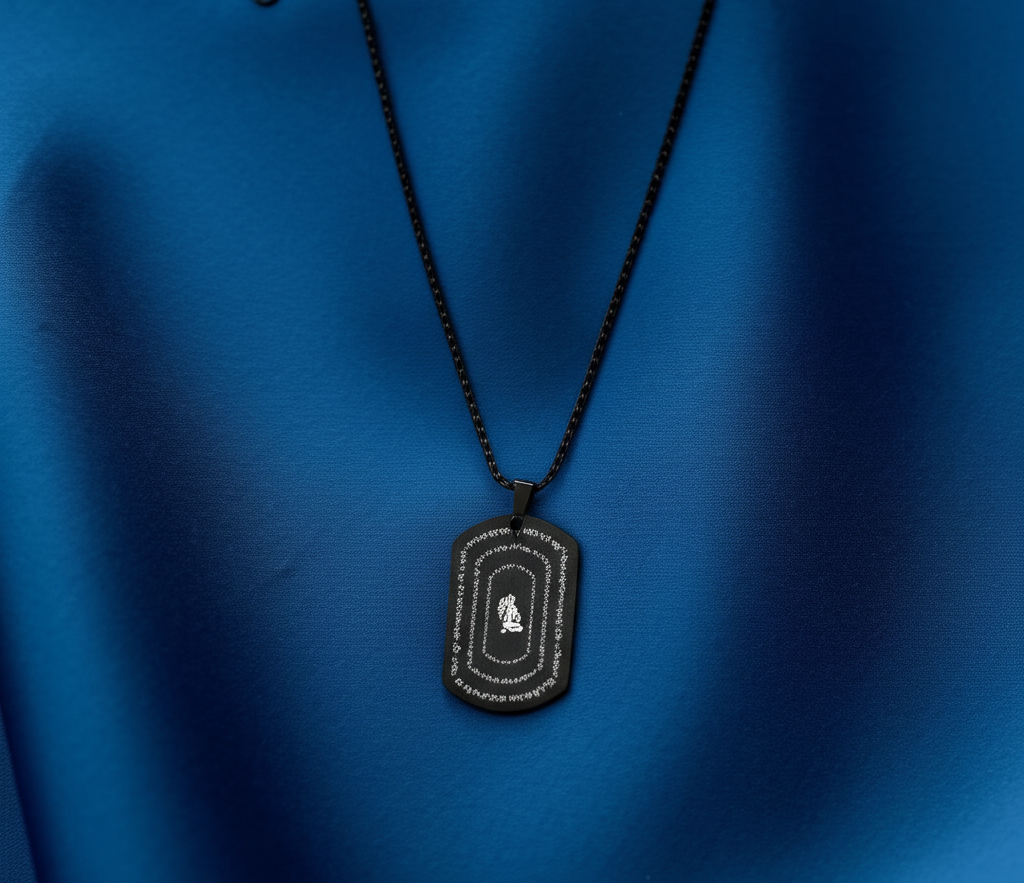 Hanuman Chalisa Pendant with Chain